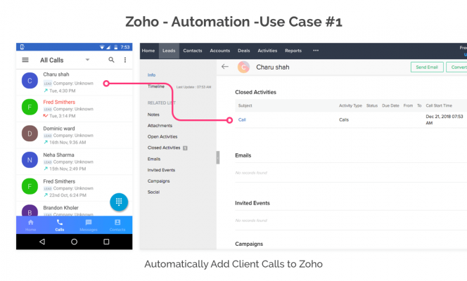 zoho_automation_call_log